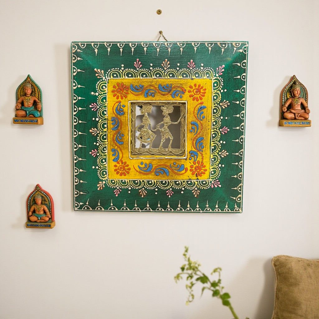 Tribal Wall Art - Green