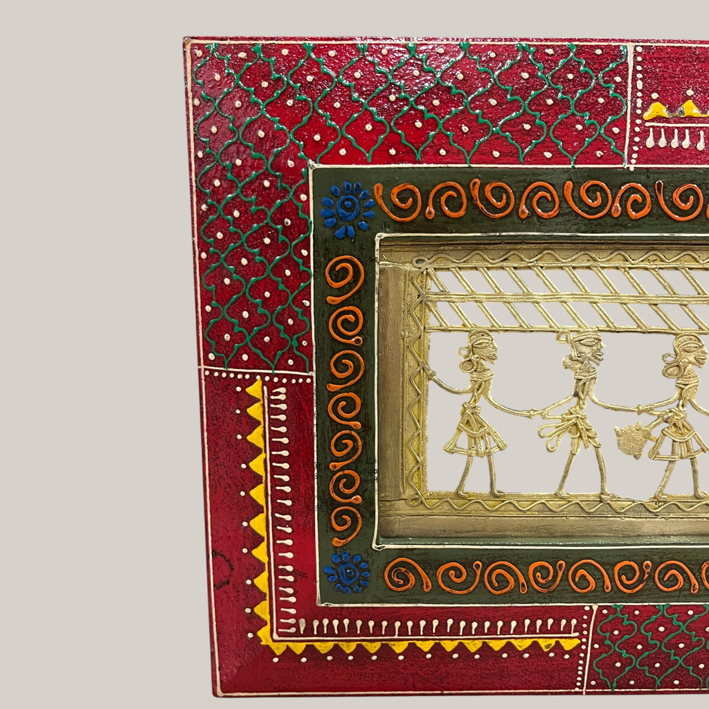 Triabal Wall Art - Red
