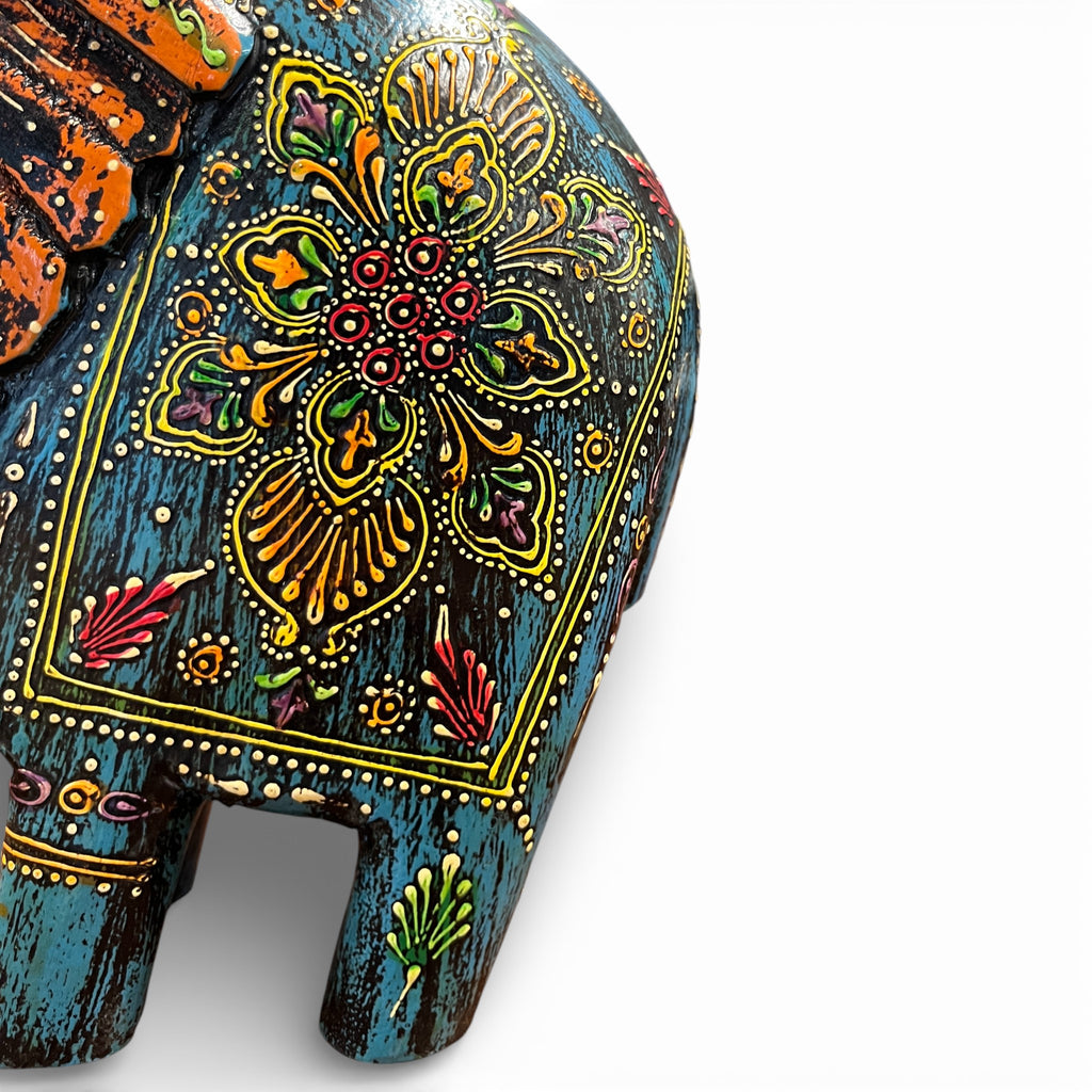 Swayed Elephant - Blue