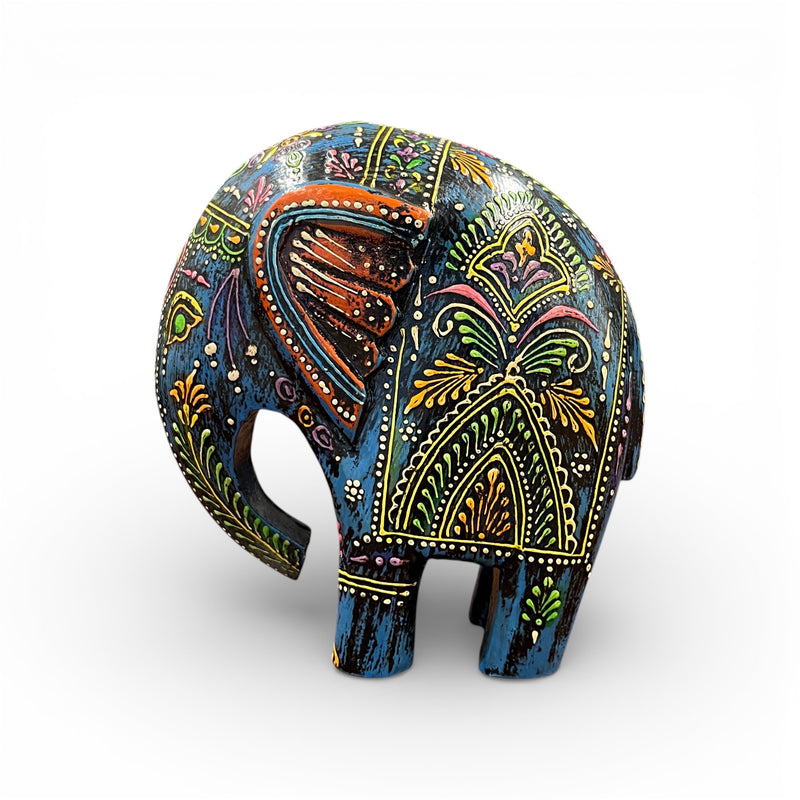 Swayed Elephant - Blue