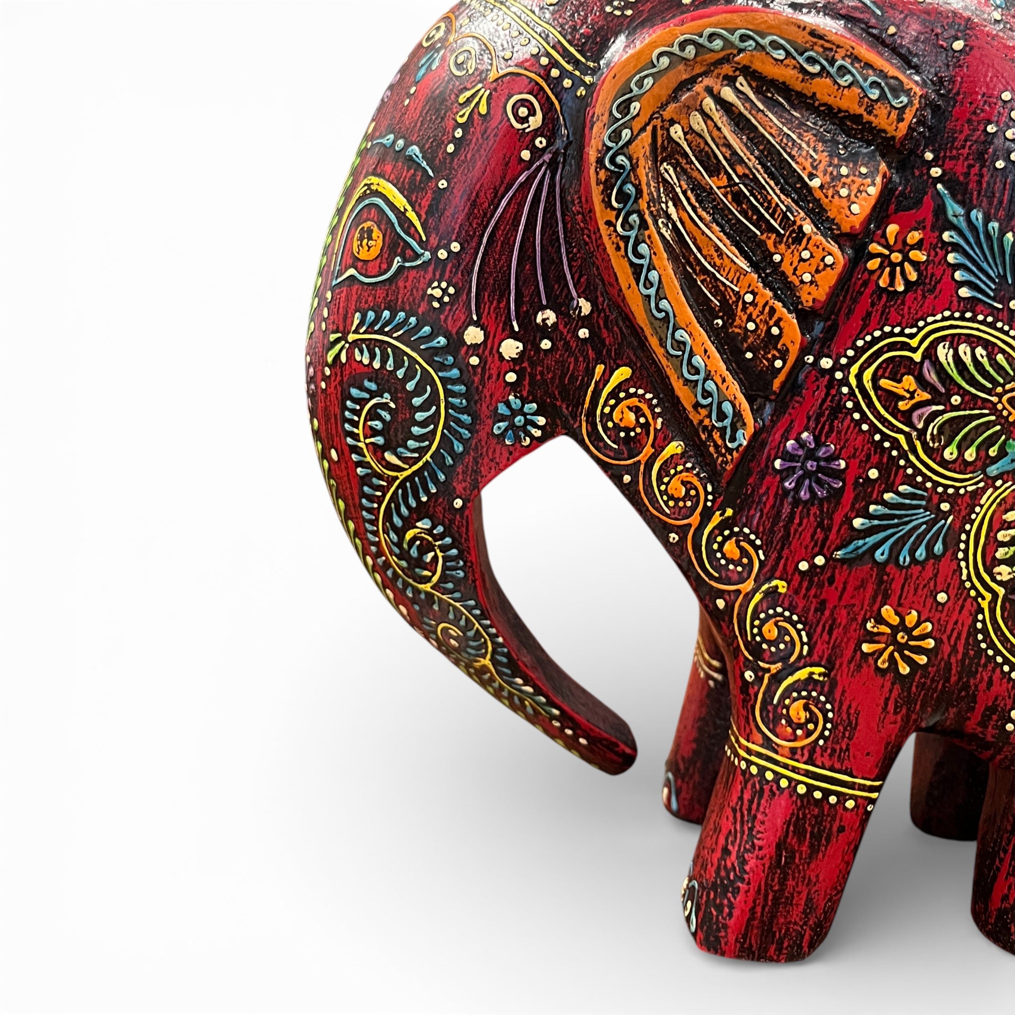 Swayed Elephant - Red