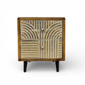 Art Deco Metallic Cabinet