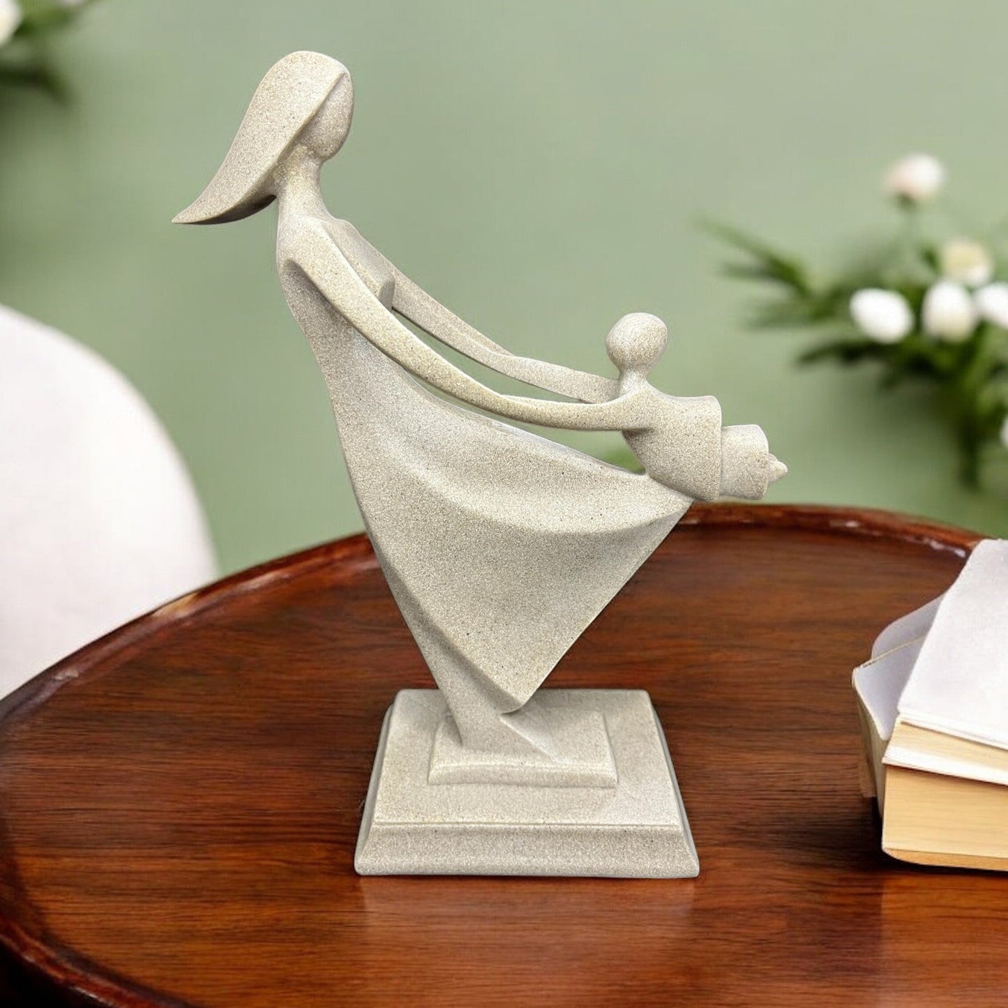 Mother and Daughter Sculpture