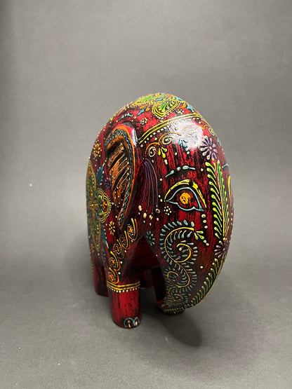 Swayed Elephant - Red