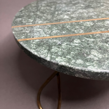 Green Marble Cake Stand