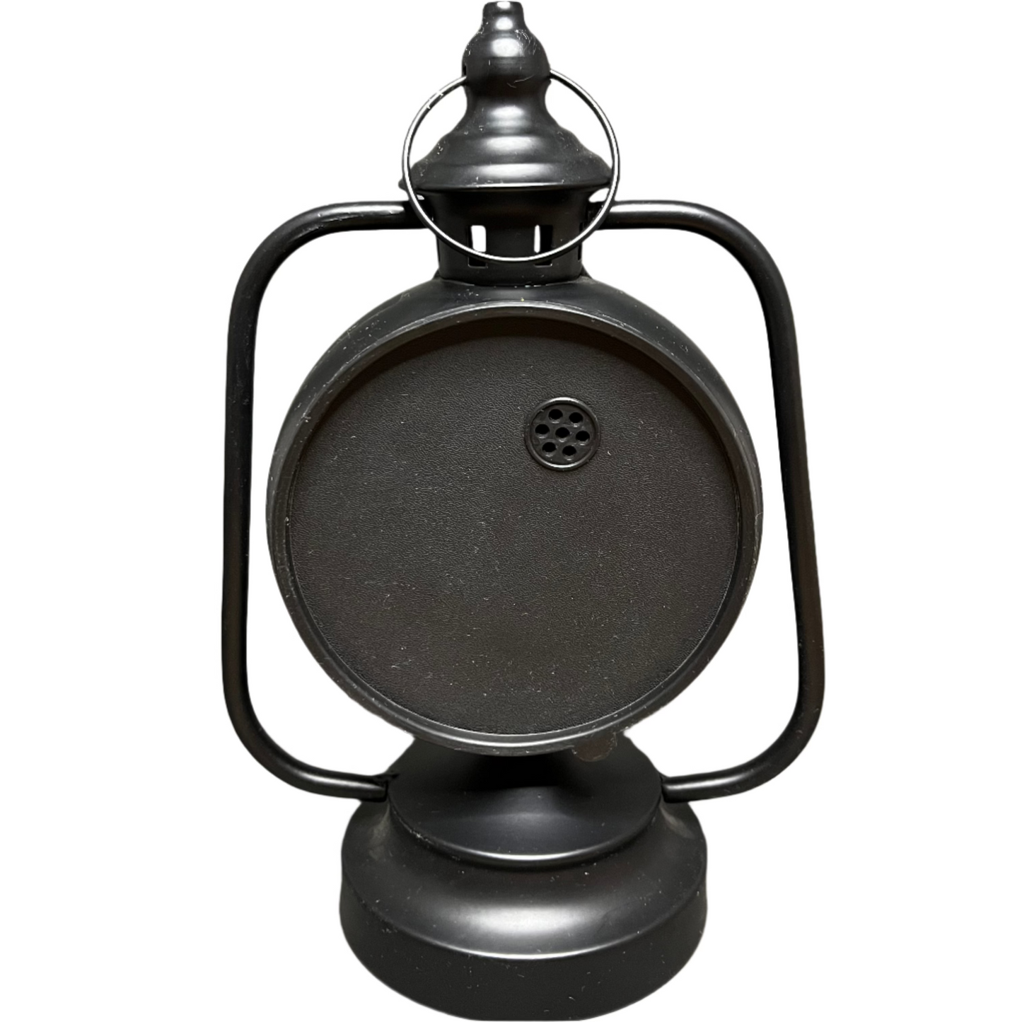 Black Vintage Lantern Table Clock
