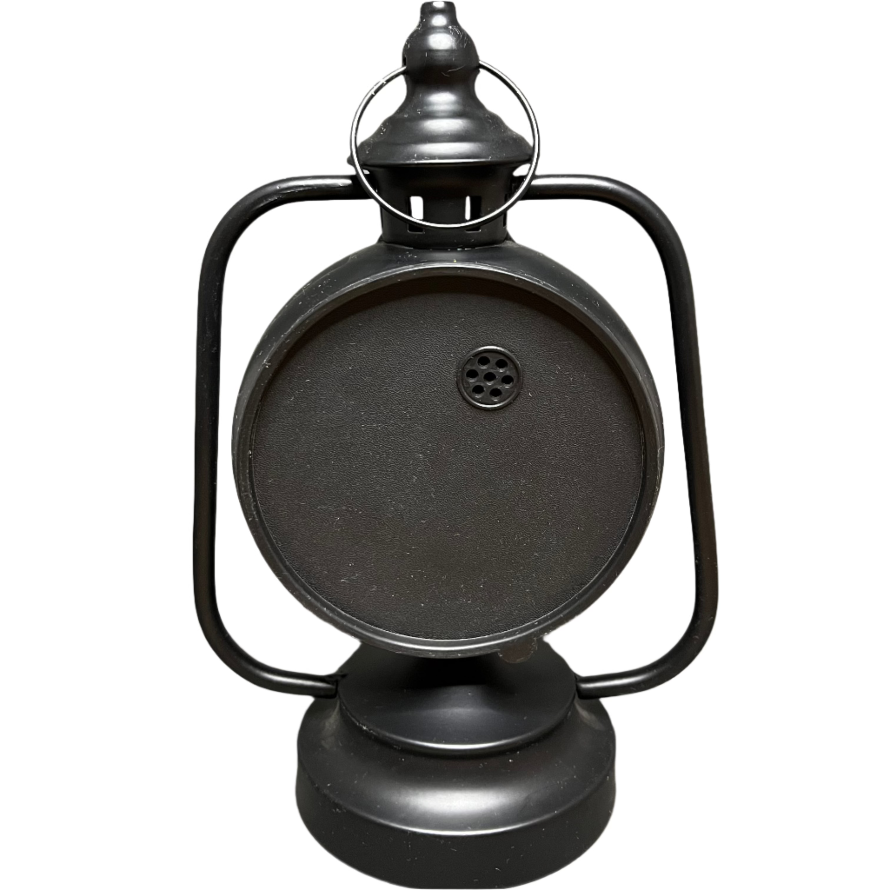 Black Vintage Lantern Table Clock
