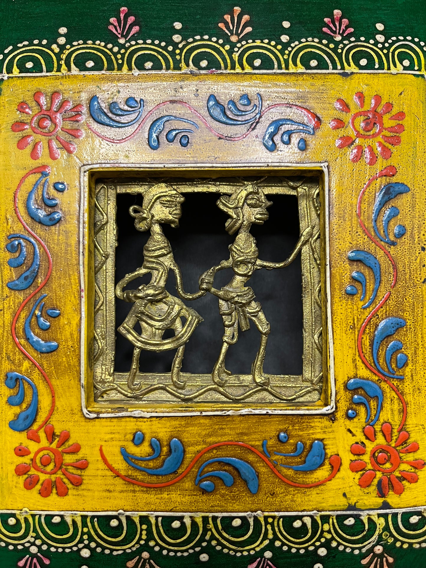 Tribal Wall Art - Green