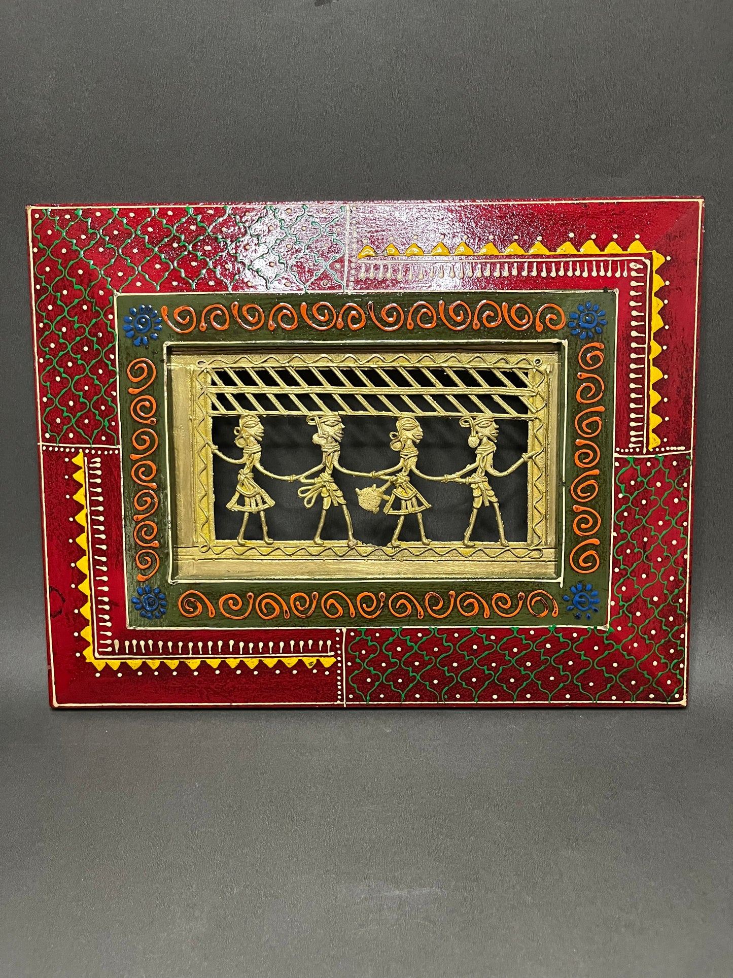 Triabal Wall Art - Red