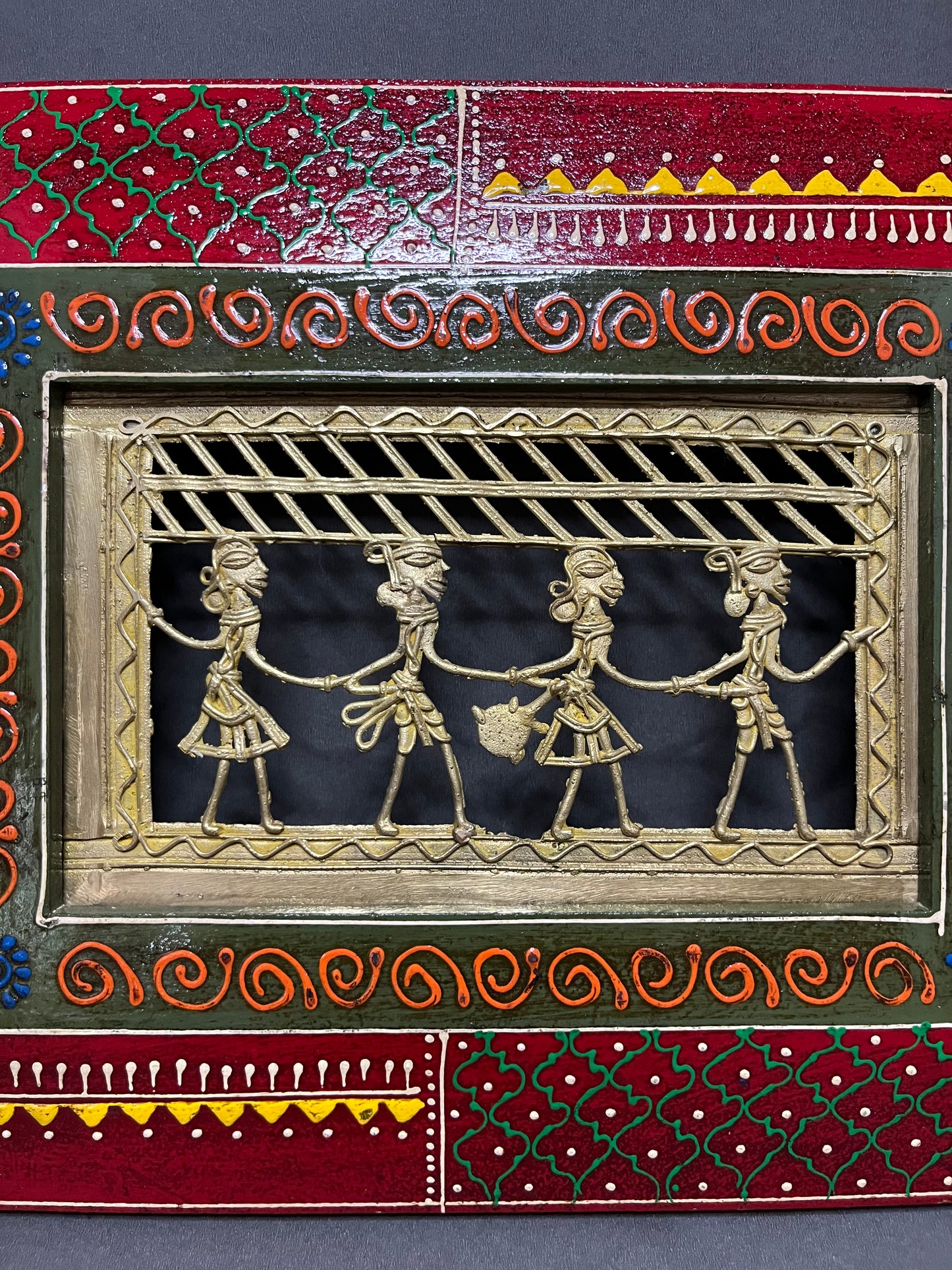 Triabal Wall Art - Red