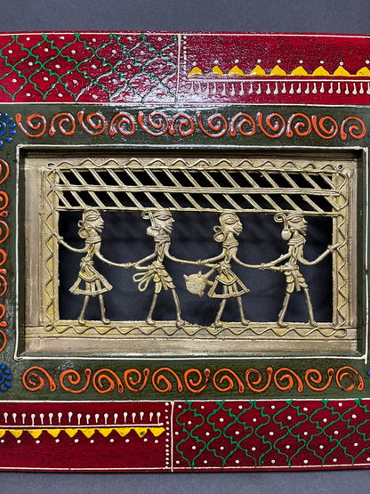 Triabal Wall Art - Red