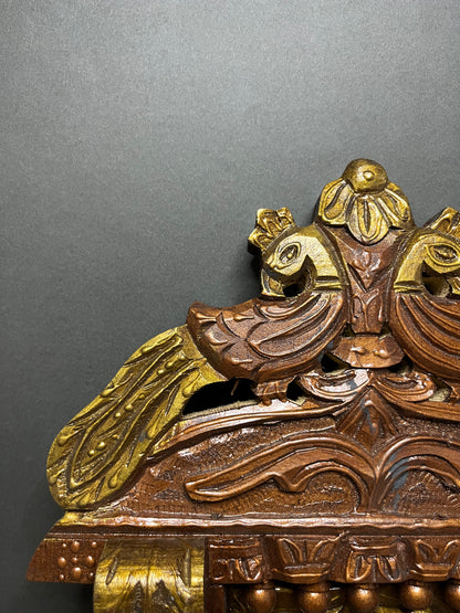 Handcrafted Jharokha Frame - Peacock
