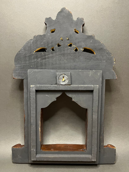 Handcrafted Jharokha Frame - Peacock