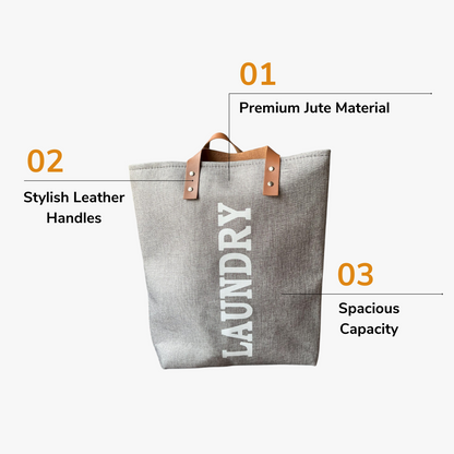 Jute Laundry Bag