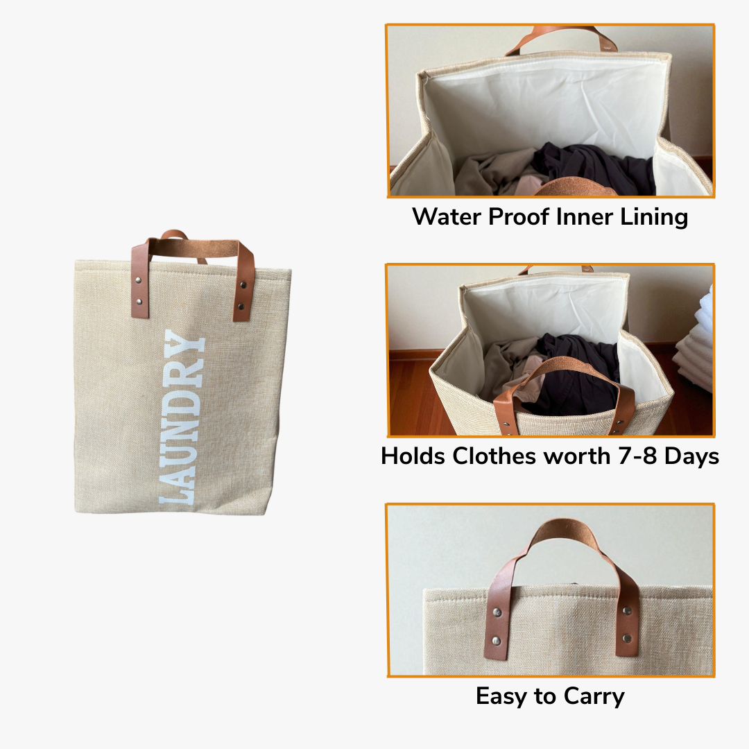 Jute Laundry Bag