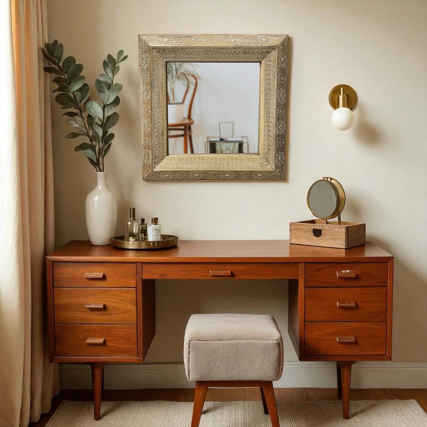 Desert Bloom Mirror