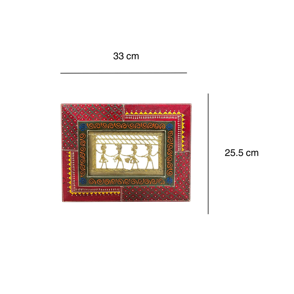 Triabal Wall Art - Red