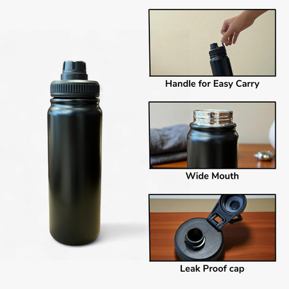 Stainless Steel Water Bottle - 850 ML