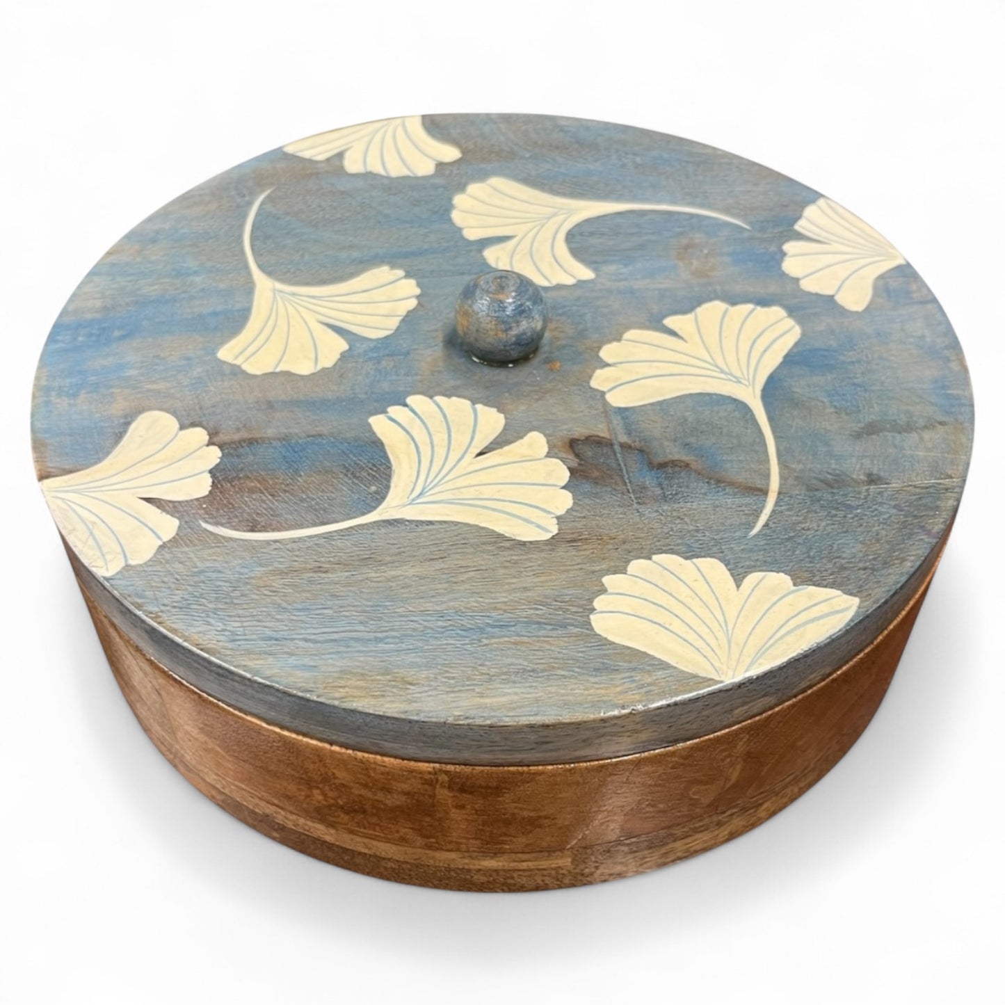 Blue Floral Masala Box