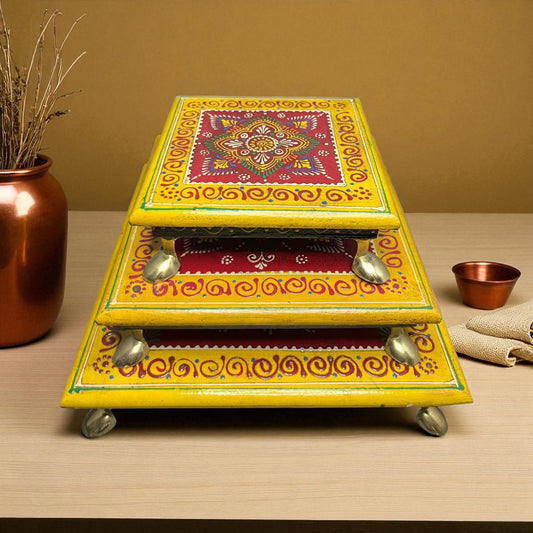 Wooden Chowki set