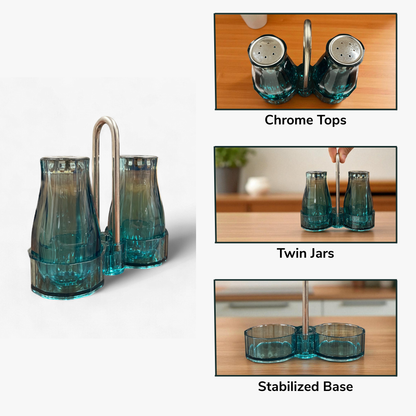 Green Salt and Pepper Shaker