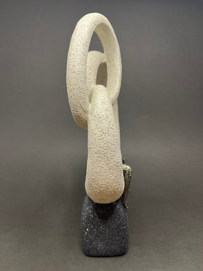 Abstract Thinker Sculpture