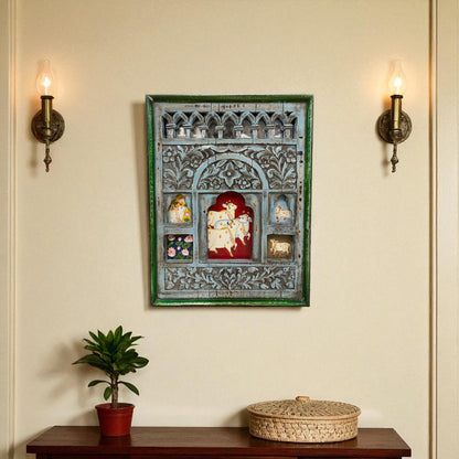 Nandi Wall Frame Blue