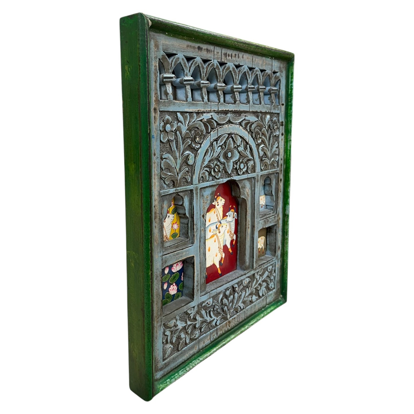 Nandi Wall Frame Blue