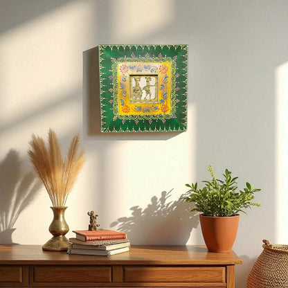 Tribal Wall Art - Green