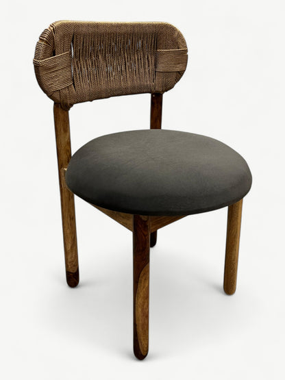 Grey Rope Chair