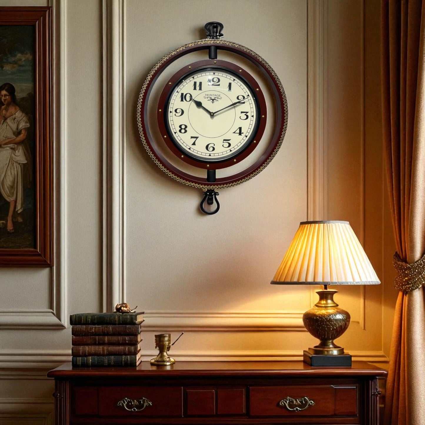 Heritage Antique Wall Clock