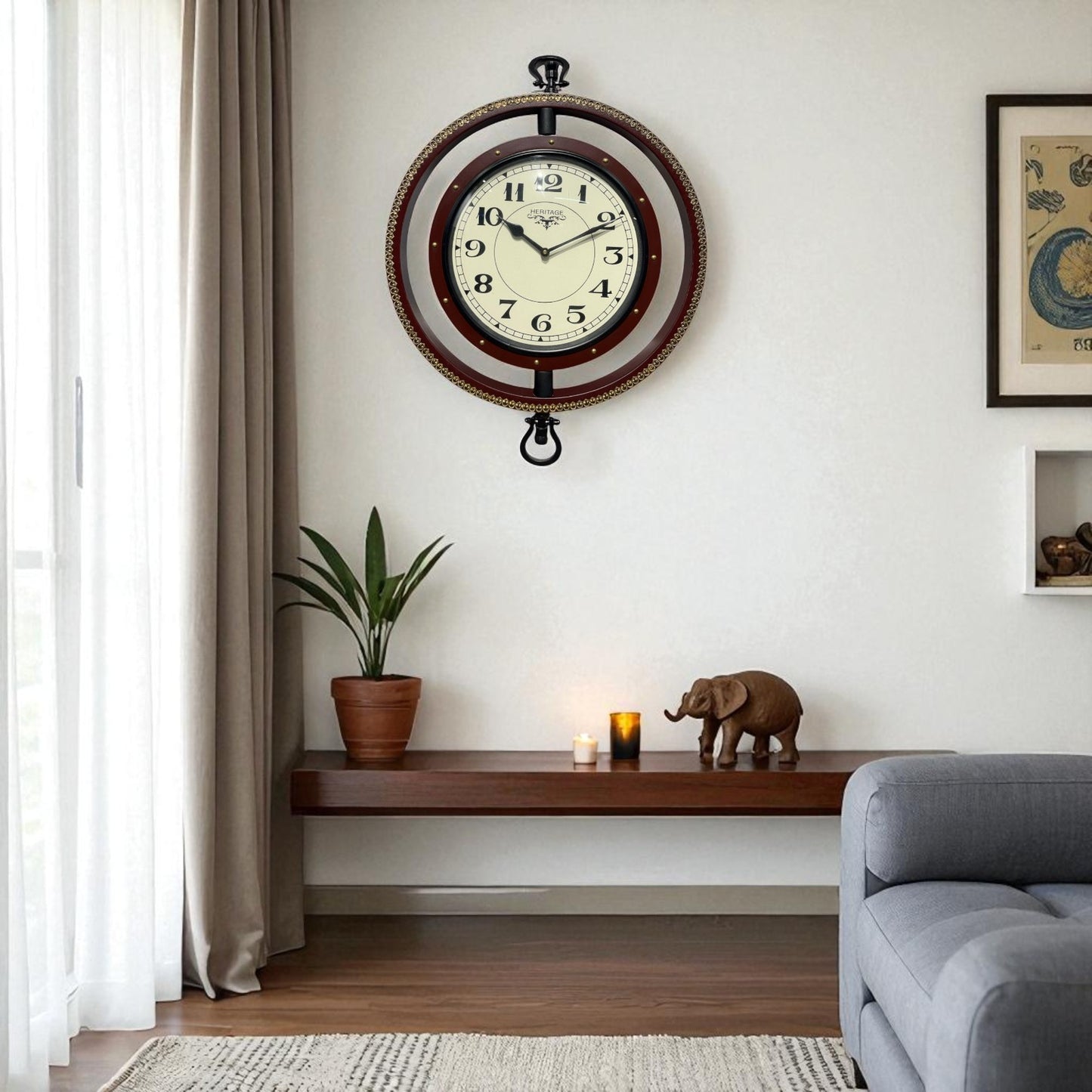 Heritage Antique Wall Clock