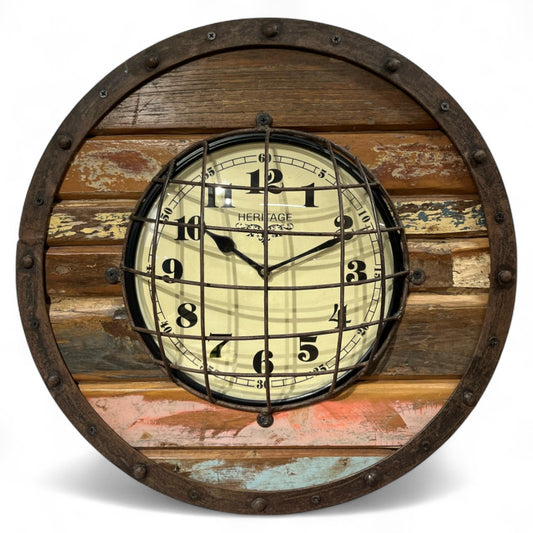 Rustic Wall Clock