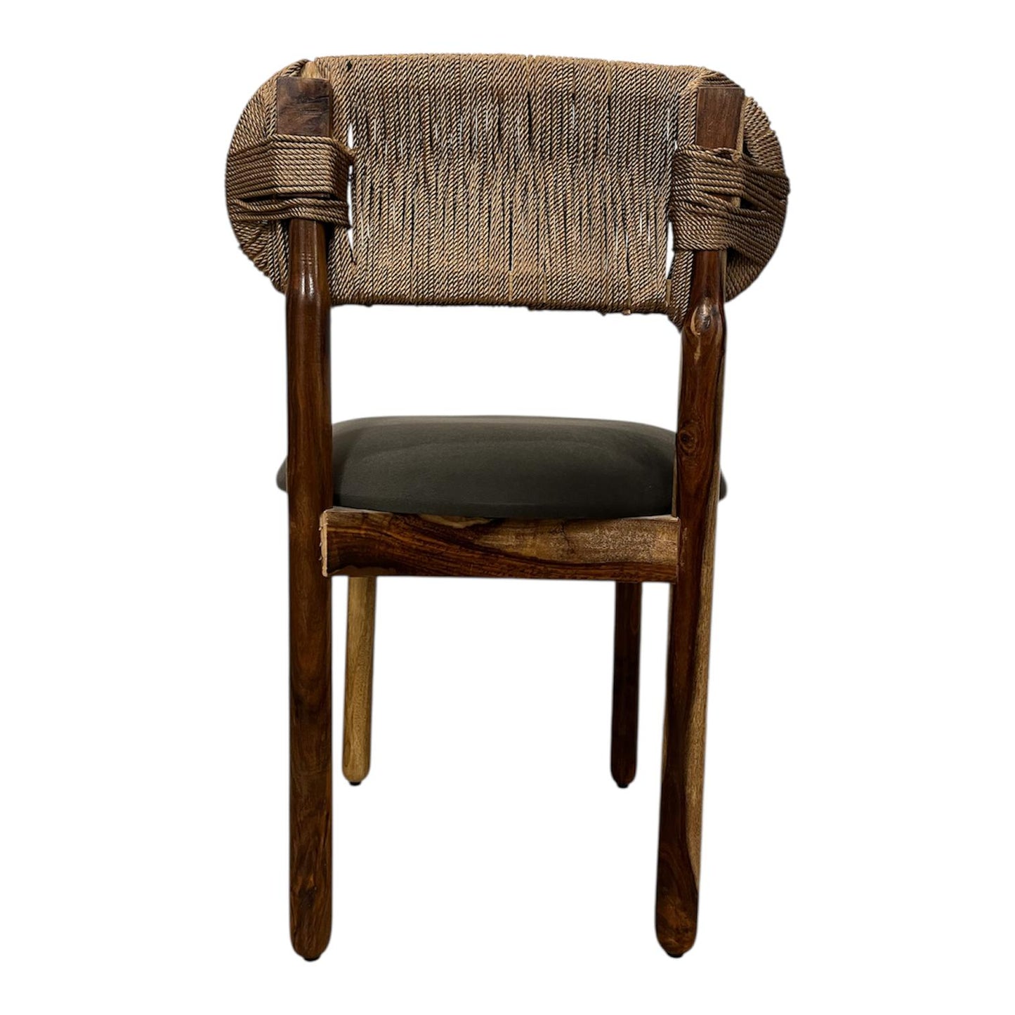 Grey Rope Chair
