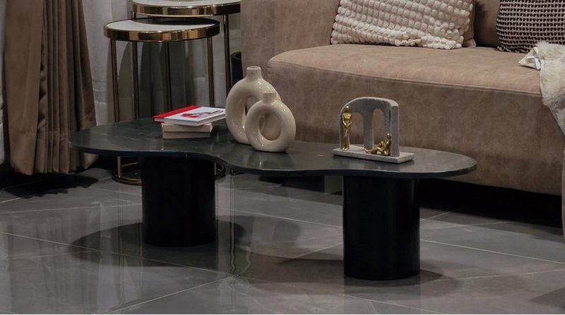 Didn’t want a regular table, and this one nailed the shape, material, and craftsmanship