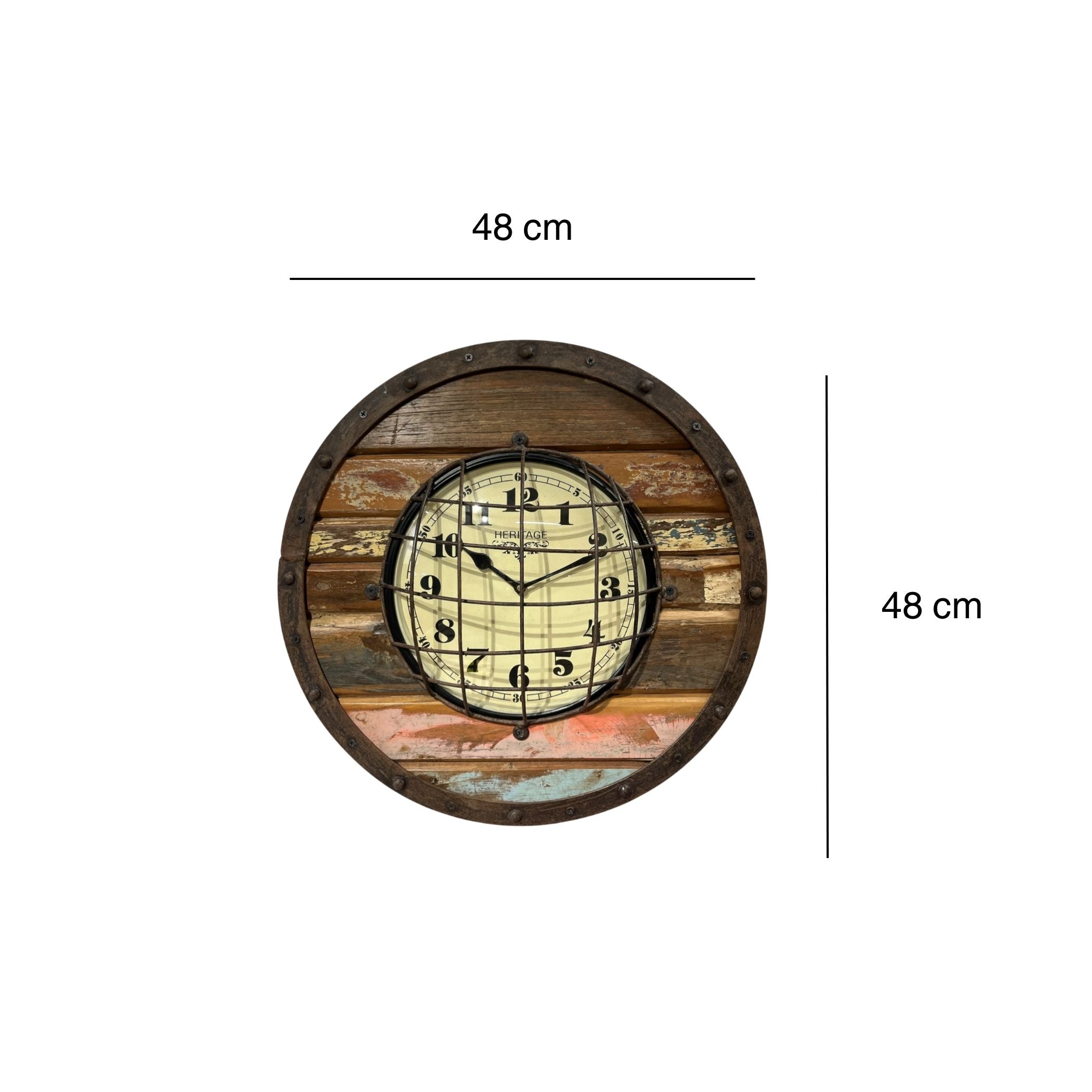 Rustic Wall Clock