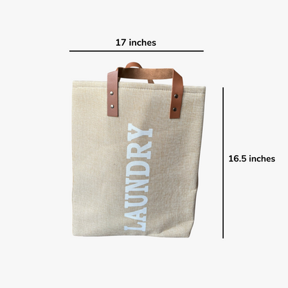 Jute Laundry Bag