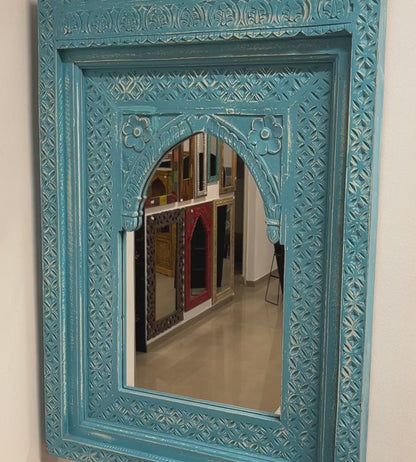 Mehr Blue Arch Mirror