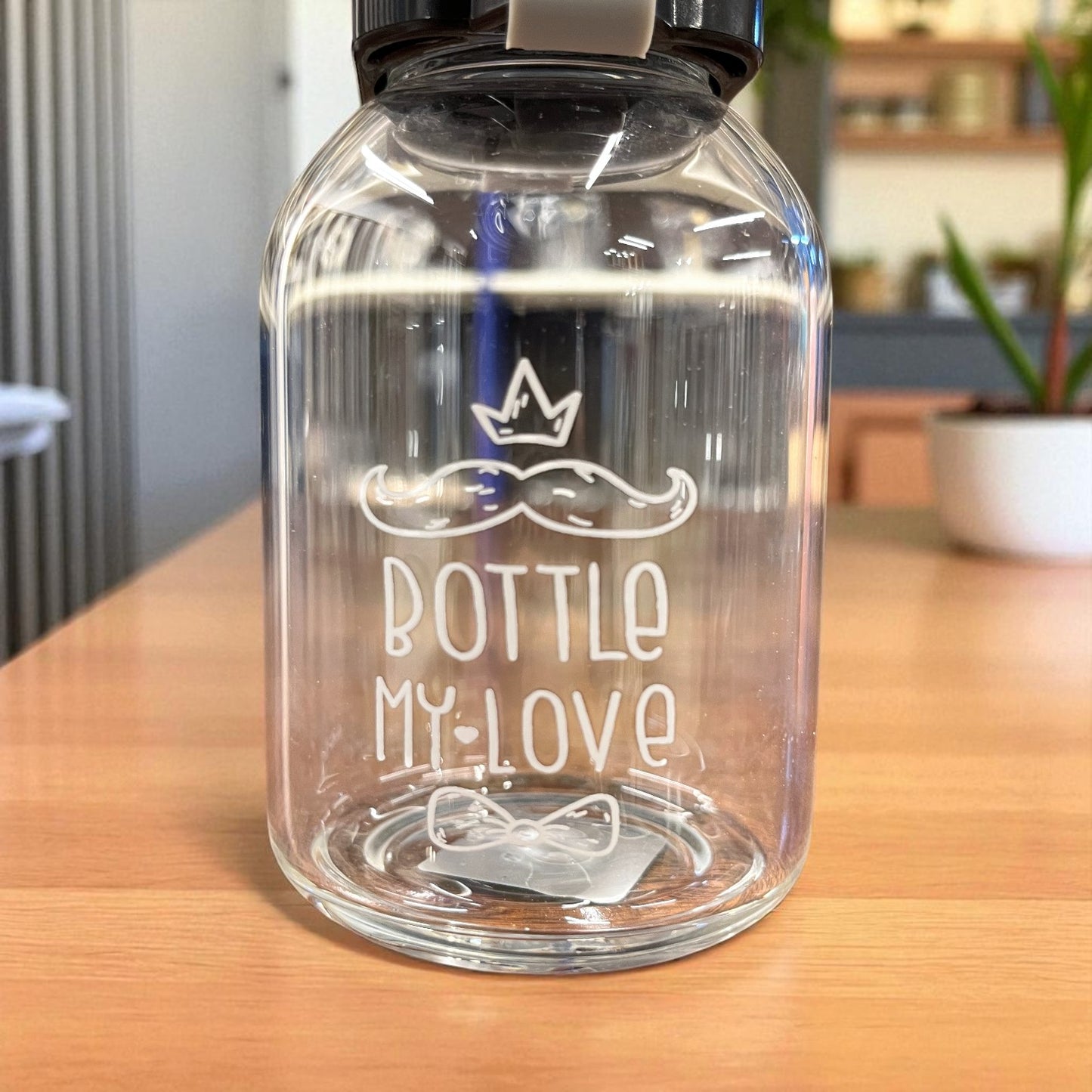 Glass Bottles with Handle