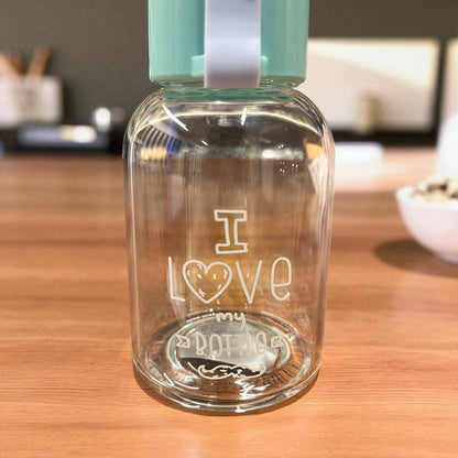 Glass Bottles with Handle