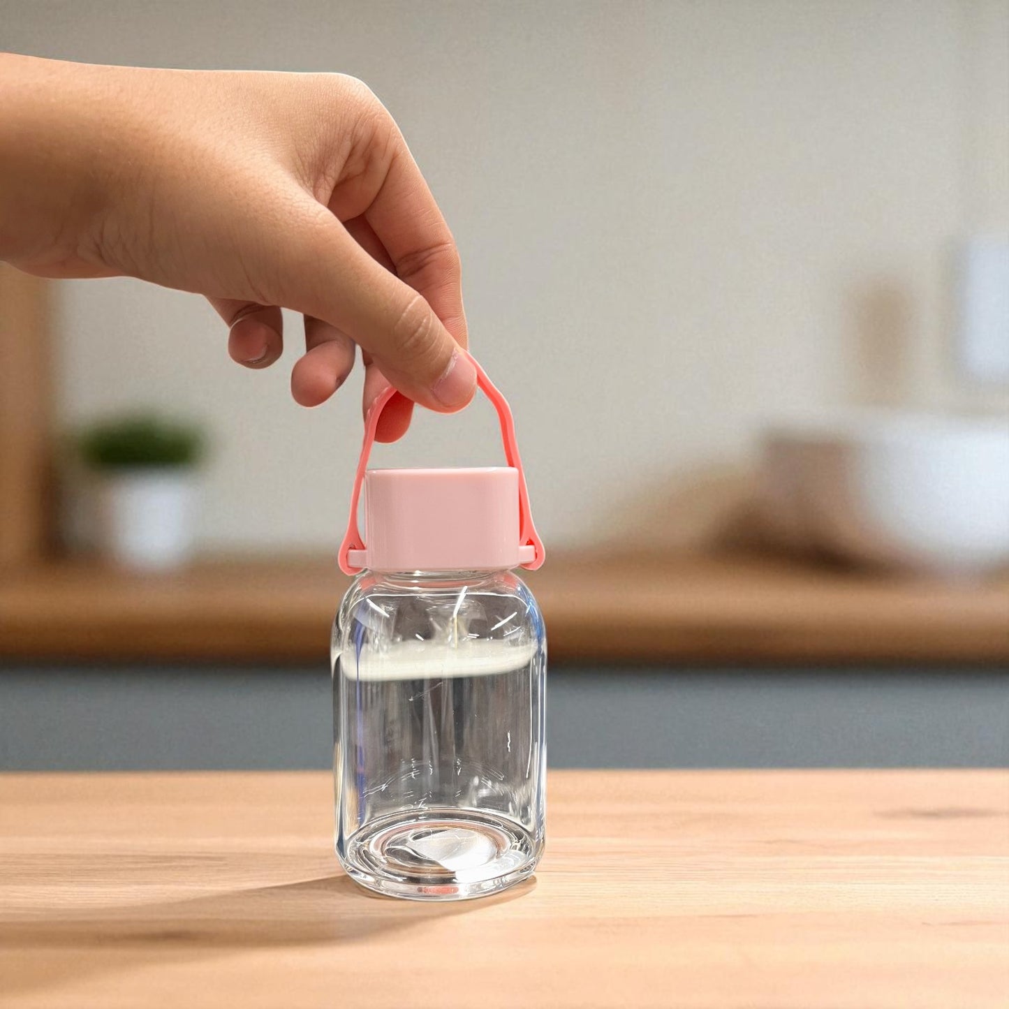 Glass Bottles with Handle
