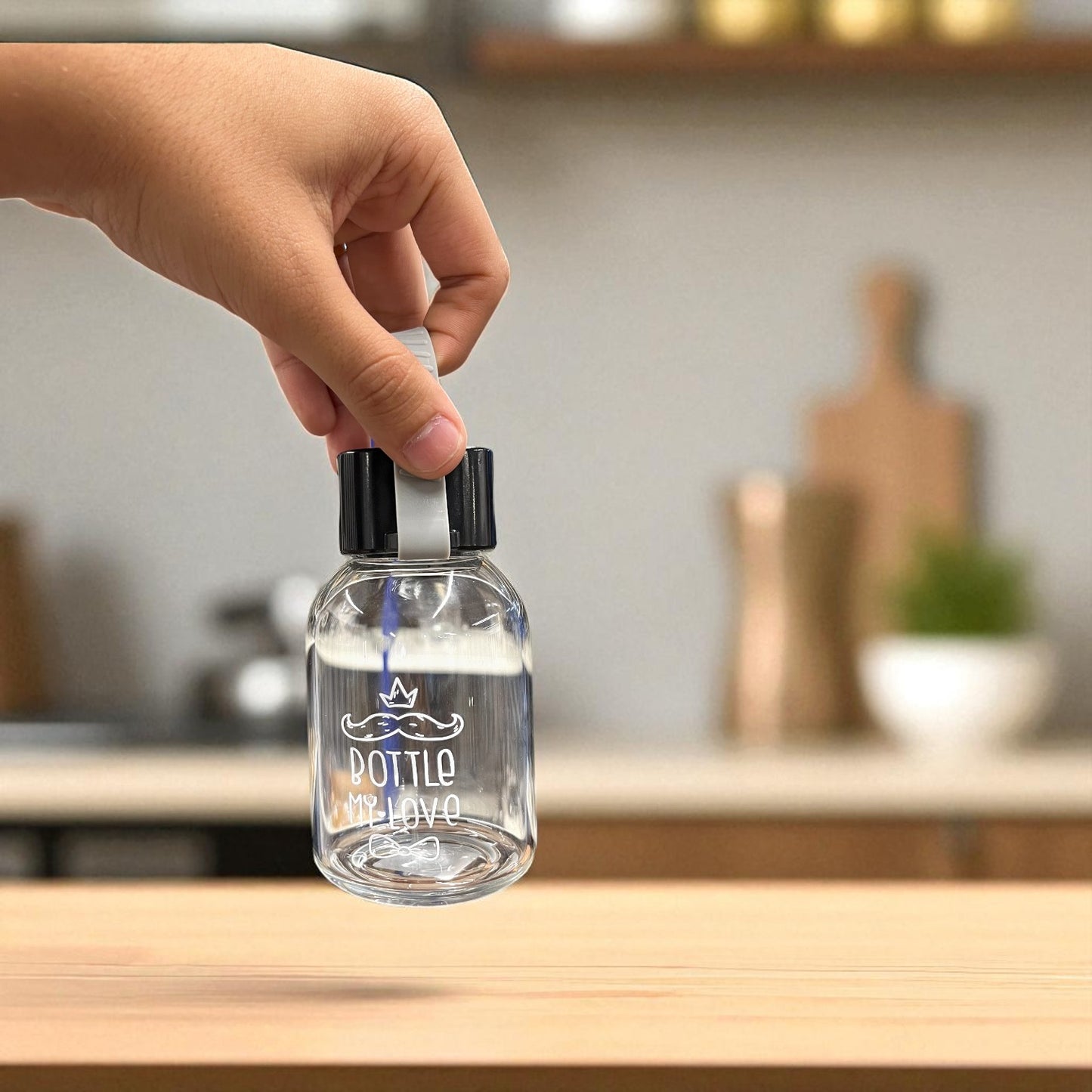 Glass Bottles with Handle