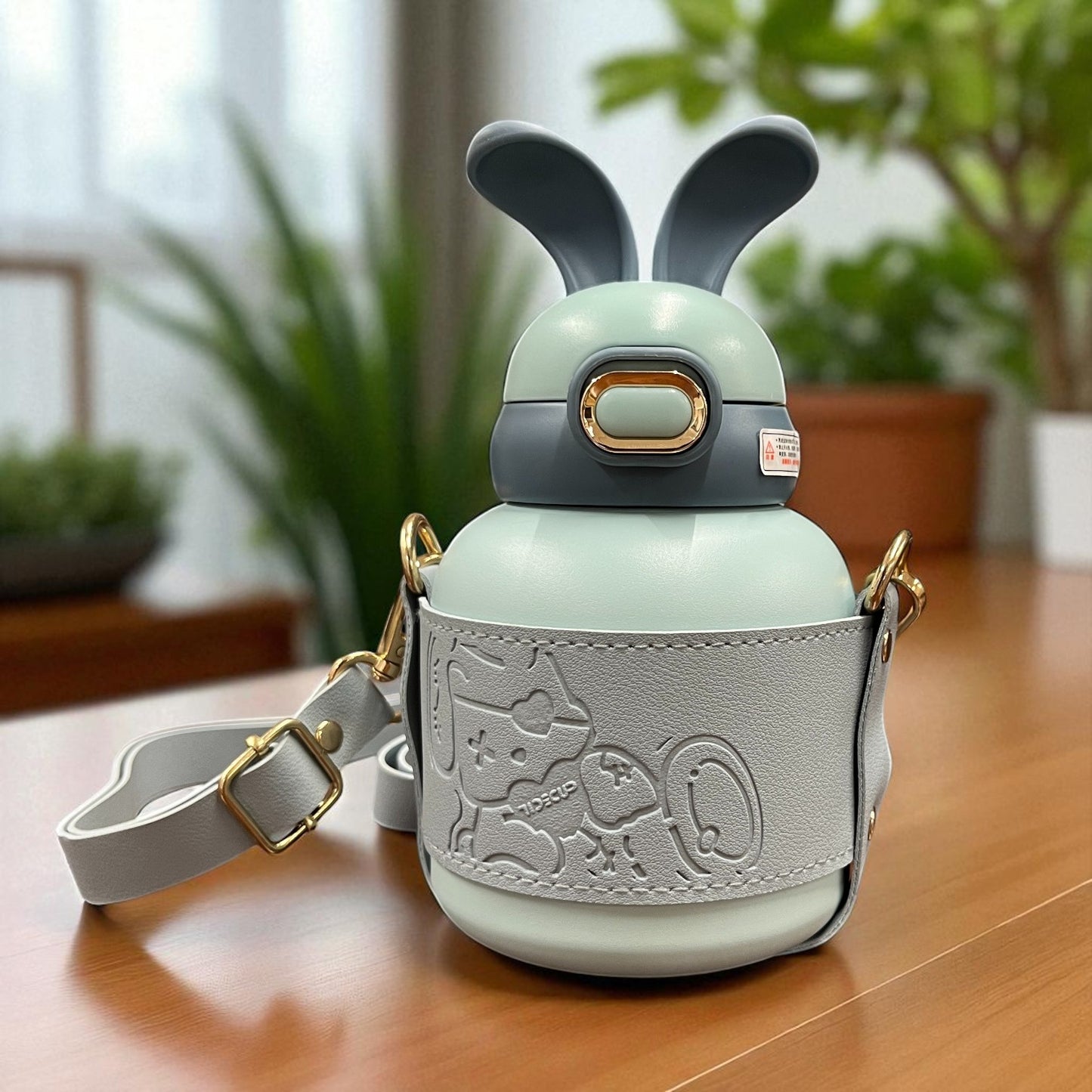 Rabbit Cup Water Bottle for Kids