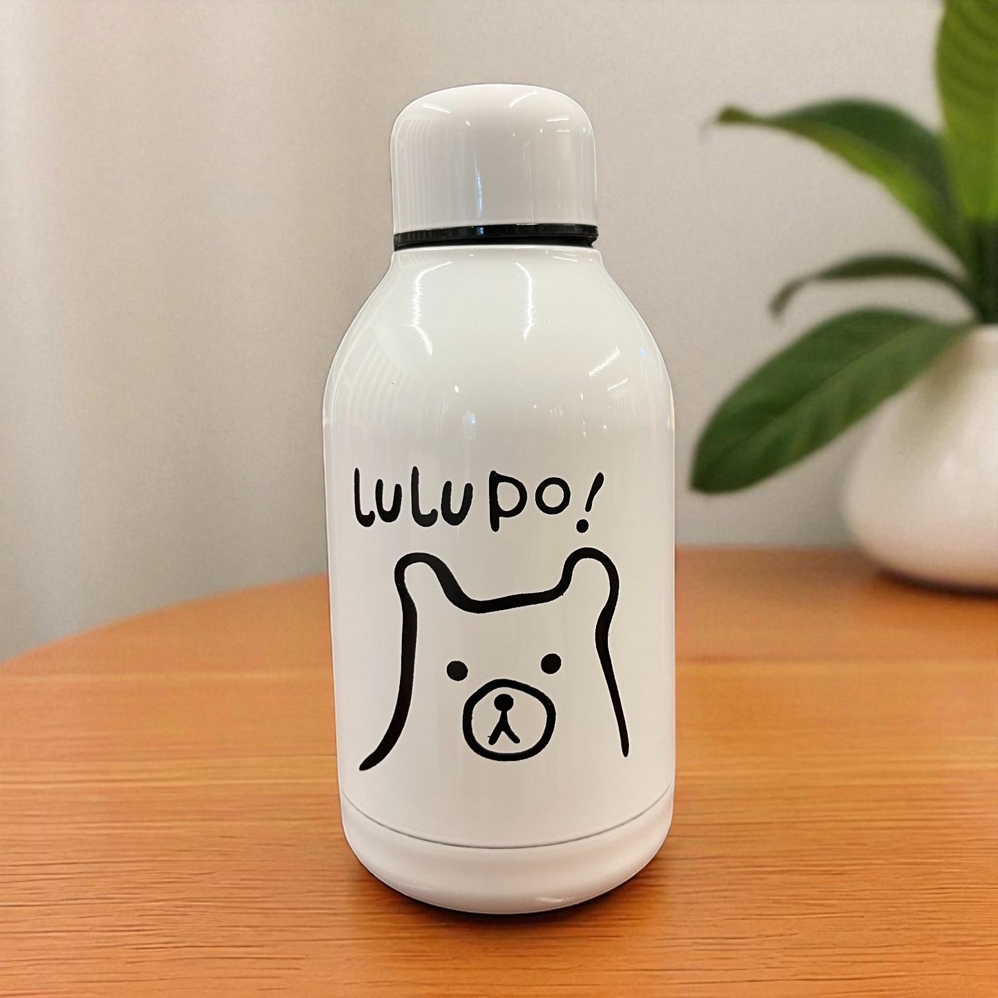 Lulupo Bear Insulated Thermos Bottle – 350ml