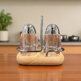 Woody Salt and Pepper Set