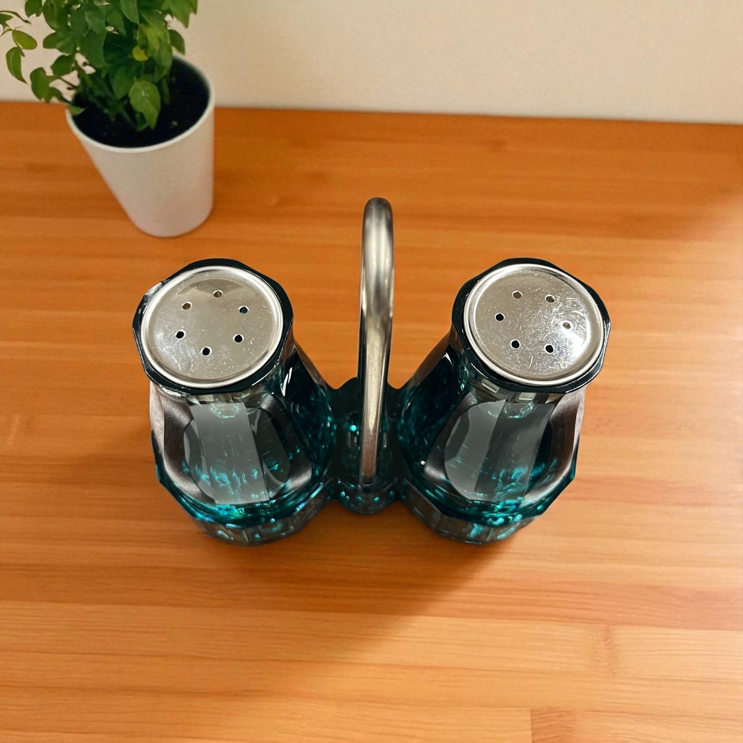 Green Salt and Pepper Shaker